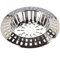 Merriway BH02783 (2 Pcs) Large Plastic Sink Shower Strainer, Chromed 70mm (2.3/4 inch) Diameter - Pack of 2 Pieces