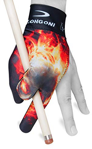 Longoni Billard-Queue-Handschuh Fancy Skull 2