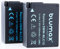 Blumax Lot de 2 batteries pour Panasonic DMW BLC12 DMW BLC12 E - 1100 mAh - Puissance extra forte - Convient pour DMC GX8 G70 G81 G85 G7 G6 G5 FZ2000 FZ2500 FZ1000 FZ200 FZ300