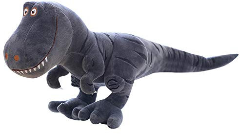 Okssud Dinosaurier Plüschtiere, 40 cm Niedlichen Simulation Kuscheltier Tyrannosaurus Rex, Nette Cartoon Plüsch Dinosaurier Stofftier Spielzeug Geschenk für Baby, Kinder, Erwachsene (Grau)