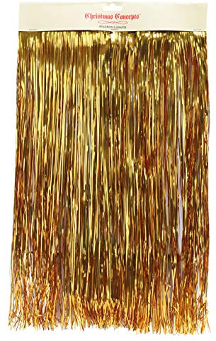 Christmas Concepts® Shiny Lametta – Christbaumschmuck (Kupfer)