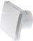 LIRAST Ø 100mm / 4 inch White Bathroom Fan with Timer and Humidity Sensor - Ventilator for Bath Kitchen Toilet - Extractor Fans