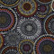 MAGAM-Stoffe Indian Summer Baumwollstoff Oeko-Tex Meterware 50cm (Grau)