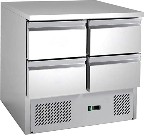 GastroHero Kühltisch ECO 0/4 Mini - GN 1/1 Gastronomiebedarf