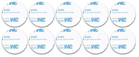 St Helens Home & Garden Double-Sided Round Adhesive Mounting Pads 40x40mm Round Pack of 10
