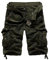 Short Homme Camouflage Militaire avec Poche Deguisement Basketball Piscine Séchage Rapide Pantalon Sport Slim Bermuda Homme Lin Pas Cher Jogging Ete Fête des pères Vert armée 31