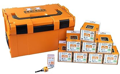 HECO Sortimentskoffer Terrasse 2, L-BOXX 238 inkl. Schrauben