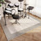 Tapis Batterie Tapis de Tambour Insonorisé Moquette Antidérapante Tapis pour Batterie Acoustique Grosse Caisse Claire Batterie électronique Kits Instruments de Musique Tapis de Sol 120 x 80 cm