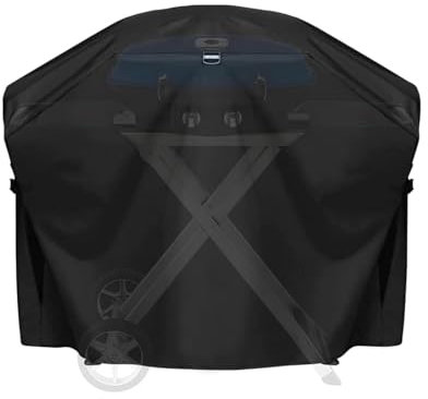 Grill Cover for Napoleon Rogue 425 Series Grill,Heavy Duty and Waterproof BBQ Grill Cover for Napoleon Grill Accessories,Black