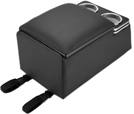 Organisateur de boîte de console centrale,boîte de console centrale de voiture | de console avec porte-gobelet,Boîte de consoles de banquette arrière, boîte de console centrale pour voitu