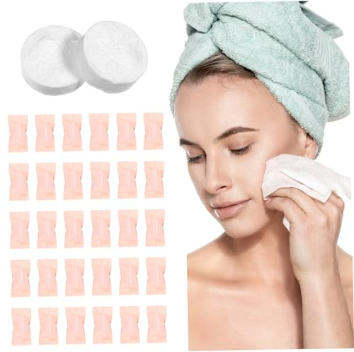 Hemobllo 100pezzi Asciugamani Compressi Per Monouso Asciugamani Portatili in Per Pulizia Del e Viaggio Compressi