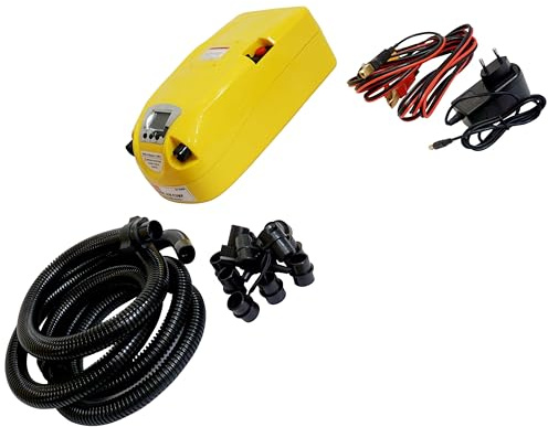 Elektronische Luftpumpe mit Display und integrierter Batterie 7AH