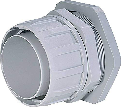 HellermannTyton 167-00513 FG21-PG16-PP-GY Schlauchverschraubung Grau PG21 Gerade 1 St.