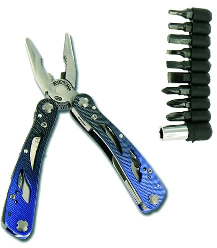 Highlander Multitool Multifunktionswerkzeug mit Steckschlüsseln, MUL001