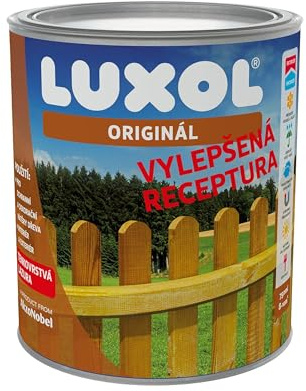 Luxol Original NEU Holzschutzlasur innen und außen 4,50 Liter Farbton palisander