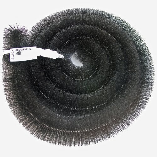 Hedgehog Gutter Brush Leaf Guard 150mm x 4m Length Black