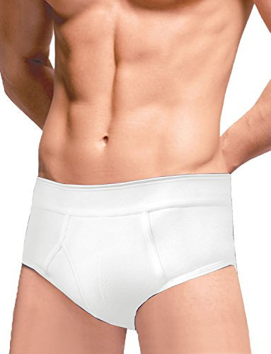FARAH® Herren 2er Pack Schlüsselloch-Briefs Weiß XXXXX-Large