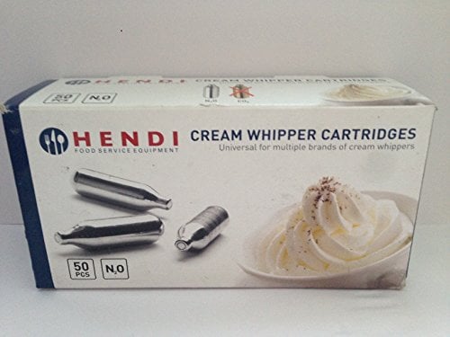 600 x 8g HENDI Schlagsahne Ladegeräte, N20