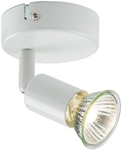 Knightsbridge 230V GU10 Single Spotlight-White