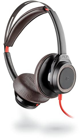 Plantronics Blackwire C7225 - Cuffie binaurale/stereo USB ANC, colore: Nero