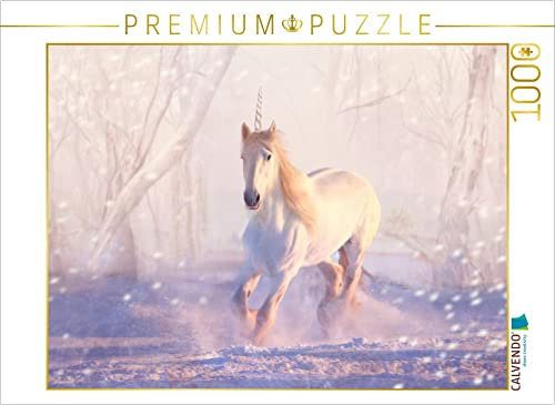 CALVENDO Puzzle Mein Einhorn 1000 Teile Puzzle quer | Lege-Größe cm Foto-Puzzle für glückliche Stunden