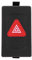 Interruptor de peligro, interruptor de advertencia de peligro del automóvil Flash de emergencia del automóvil Interruptor de luz de advertencia de peligro 3B0 953 235 D reemplazo para 98 05