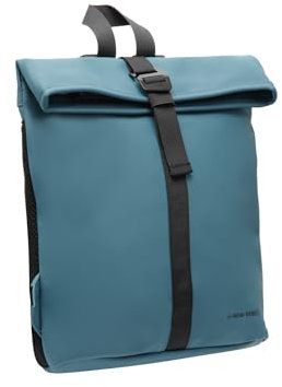 New Rebels Mart Los Angeles Wasserabweisender Rucksack – 7l Rolltop – Modische Tasche Für Jedes Abenteuer – Wasserabweisender Rucksack Unisex - Petrol