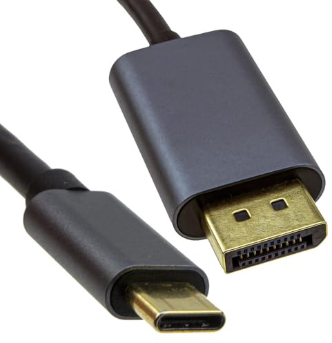 kenable USB Type C to DisplayPort 8K 60Hz 4K 120Hz PC Laptop TV Monitor Video Cable 1m [1 metres]