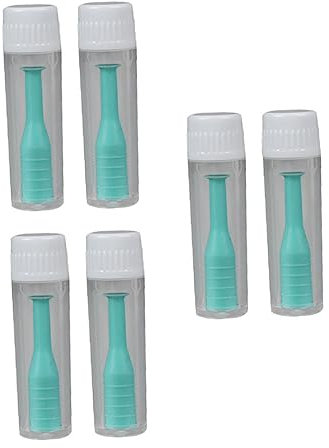 EXCEART Lens Suction Insert Handler 6pcs Portable Inserter Removal Tool Green Remover Plunger Tool for Hard Lenses Contacts Removal Tool
