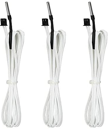 HzdaDeve Thermistor Hochtemperatur +300 Grad für Reprap Hot-End-Heizblock 3D-Druckerteile (3-Pack)