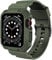 OROBAY Compatible with Apple Watch Band 45mm/44mm/42mm with Case, Shockproof Rugged Band Strap for iWatch SE2 SE Series 9/8/7/6/5/4/3/2/1 with Bumper Case Cover Men Women, Army Green