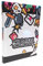 Agenda compatibile con Seven Two Players One Console diario Nero Bianco 2024/2025 F.to Standard 20x15cm + Omaggio portachiave Fischietto e Penna Colorata
