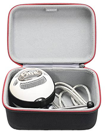 RLSOCO Carrying Case for Logitech for Creators Blue Snowball USB Microphone (Case Only)