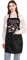 PLITI Unisex Polyester Apron for Nail Technicians, 'Happiness Nail APU' Design, Lightweight, Waterproof, 2 Pockets, Adjustable Strap, M, Apron