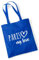 Huuraa Tote Bag Paris my love Geschenk 10 Liter Bright Royal Baumwolle Paris Mitbringsel