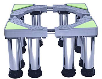 Soporte de base ajustable para lavadora, resistente, 4/8/12 pies, base para secadora, altura universal de rejilla alta, 24-27 cm, pedestales y marcos para lavadora, frigorífico, congelador, base