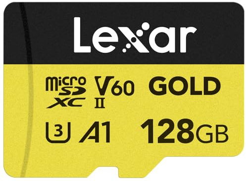 Lexar microSDXC Gold Series UHS-II 128GB V60