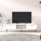 Ruumstore Vega Meuble TV Blanc Opaque, Taille Unique