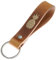 ELBERCRAFT® Schlüsselanhänger Leder Ananas der Schlüssel Organizer für deine Schlüsseltasche keychain made in Germany braun Gravur gold