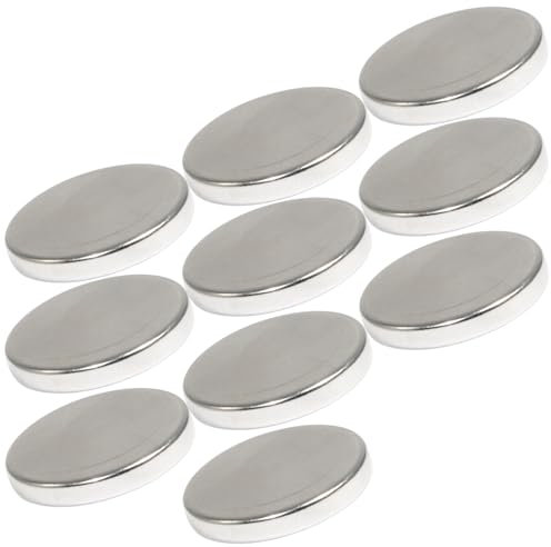 Neodym Magnet N52 Scheibe - 20x3mm 5KG Super Flache Magnetscheibe 20mm Durchmesser - Neodym Magnete Runde Scheiben [10 Stück]