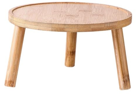 MagiDeal Blumenständer aus Holz, Pflanzgefäßhalter, Regal für Zuhause, Blumentöpfe, Ständer aus Holz, Blumentopfhalter für Garten, Terrasse, Esszimmer, Topf, Holz