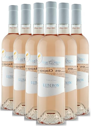 Luberon Les Clapes - Rosé 2023 - Cave de Bonnieux - Vin Rosé de la Vallée du Rhône (6x75cl)