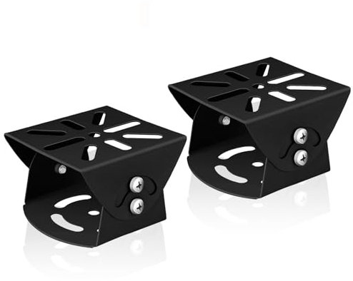 2 Stück Masthalterung Universal Halterung für überwachungskamera, Metallmontage Eckhalterung Edelstahl Eckhalterung für überwachungskamera und CCTV-Kameras Outdoor