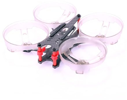 QXWRLD 98mm 2 Zoll Tiny FPV Racing Quadcopter Rahmen Kit RC Drohne Unterstützung Runcam Nano2/FOXEER/CADDX.US Turbo Eos2 1104 1105 1103 DIY Drohnenbausatz