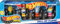 Hot Wheels Pack de 4 Monster Trucks Assortiment de véhicules à l’échelle 1/64, roues géantes, personnages préférés, superbes décorations, JGD65