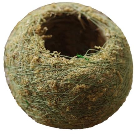 Vaso per fiori a sfera di muschio, vaso per piante Kokedama naturale in stile giapponese, supporto creativo per fiori di sfagno idratante, bonsai di muschio | vasi da giardinaggio per giardino, vivaio