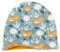 Kleine Könige Mütze Kinder Jungen Beanie · Modell Fuchs Winterfuchs grau, Camel · Ökotex 100 Zertifiziert · Größe 134/140 (KU 55-57)