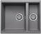 Astini Dante 1.5 Bowl Granite Grey Undermount Kitchen Sink & Waste