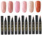 Nagellackstift, 6pcs/Set Nagellackstift, 6 Farben 8ml 3 in 1 Nagellack -Set, ein Schritt DIY Einweichen Sie UV LED Nagellacknagelkunststifte für Frauen Mädchen, Style 2, Nagellackstifte, Gelpolitur