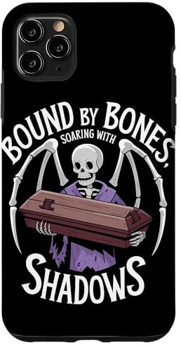 iPhone 11 Pro Max Satanic Skeleton Coffin Goth Skull Case